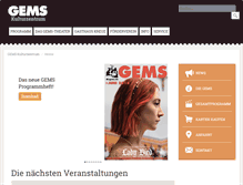 Tablet Screenshot of diegems.de